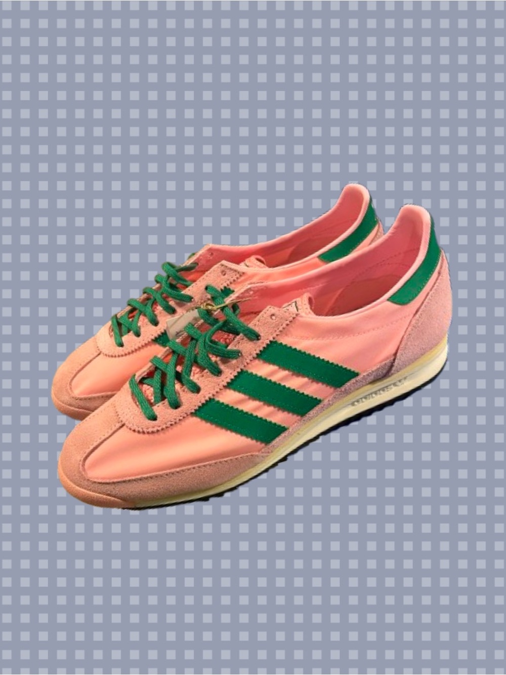 NIB Adidas SL 72 sneaker pink/green/black women’s sz 9.5 M